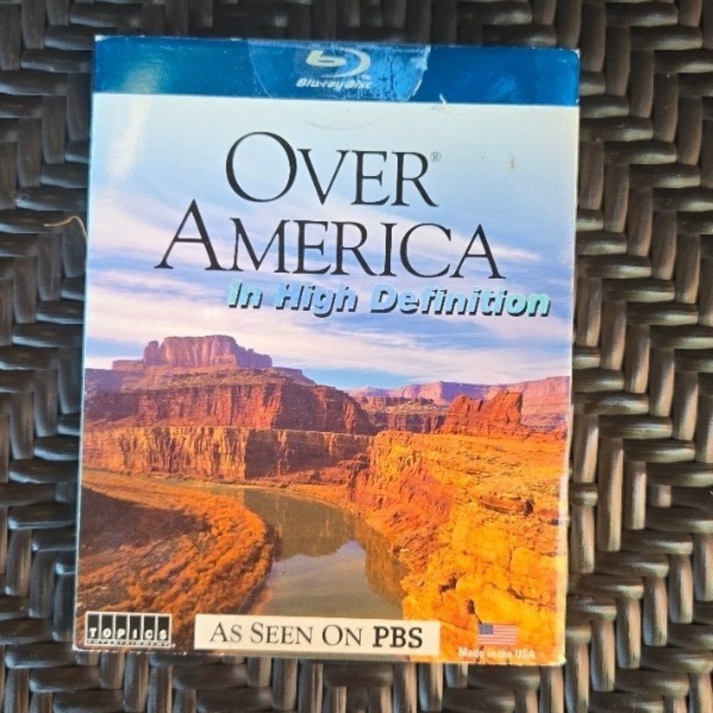 Over America In High Definition Blu-ray Disc Narrated by Tom Skerritt